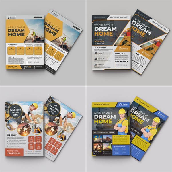 Construction Flyer Design