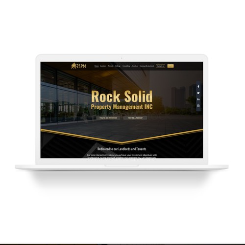 Design a Lux Property Management Website that WOWs Investors! Design by Toud 7