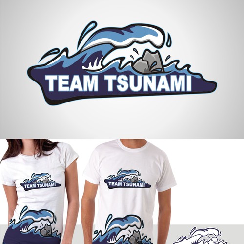 Create the next logo for Team Tsunami Design by GrapplerArts