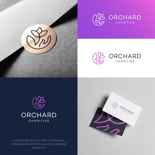 Local charity logo representing doing good Design by Kukuh Saputro Design