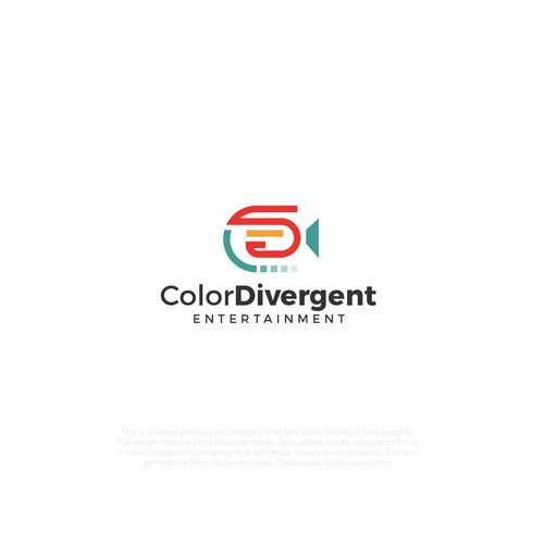 Divergent Color entertainment | African American Film Comapany Design by JosH.Creative™