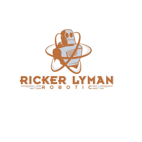 Ricker Lyman Robotic needs a retro Atomic Age logo Design by IvanL