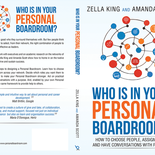 Design a book cover for "Who is in your Personal Boardroom?" Design by Sumit_S