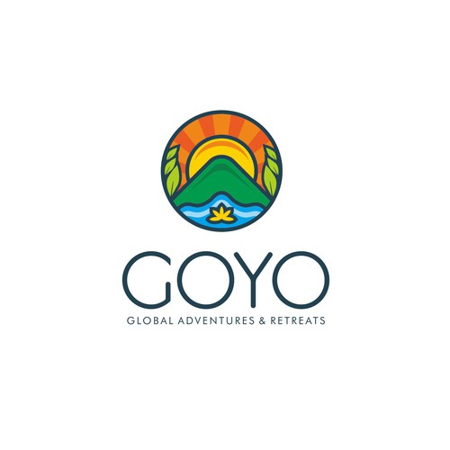 Design our logo for an Yoga Adventure & Retreat Company | Logo design ...