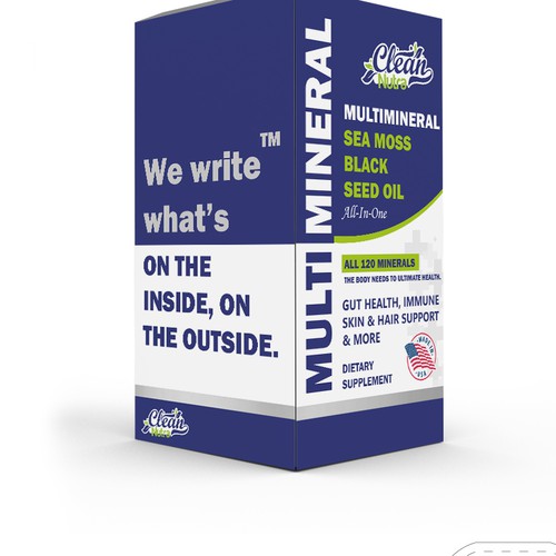 Design A Stunning Supplement Box for Best Selling Supplement Brand Design by MT kech