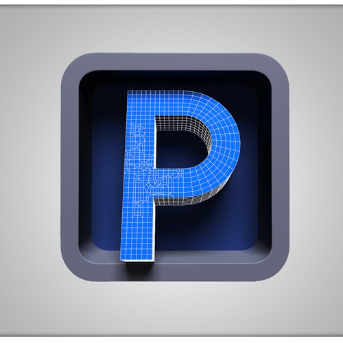 Create the icon for Polygon, an iPad app for 3D models Design by Yogesh.b