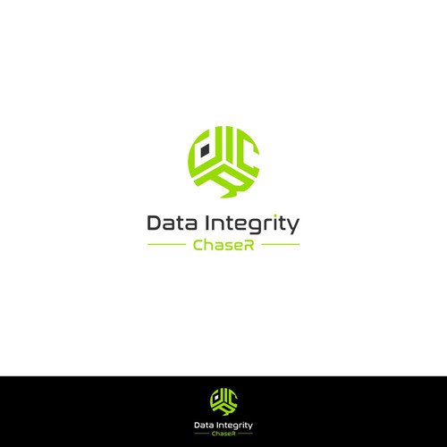 Logo: "The Pursuit of Data Integrity..." Design von Aufa™