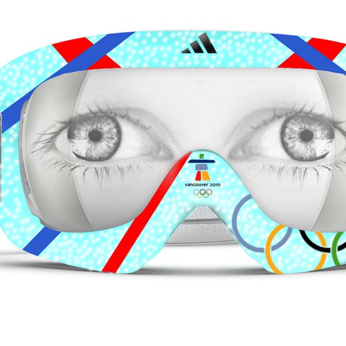 Design adidas goggles for Winter Olympics Diseño de freelogo99