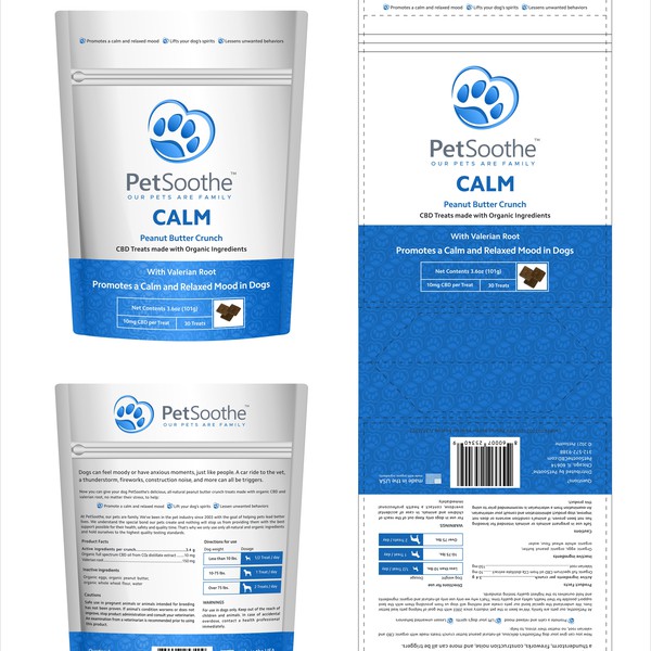 Design realizzato da salsa DAS intitolato "Packaging PetSoothe"