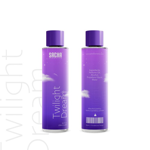 Sacha Body Mist Design by elhambrana