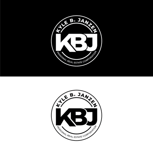 Bold 'KBJ' Logo for Real Estate Agent Design by Mila K