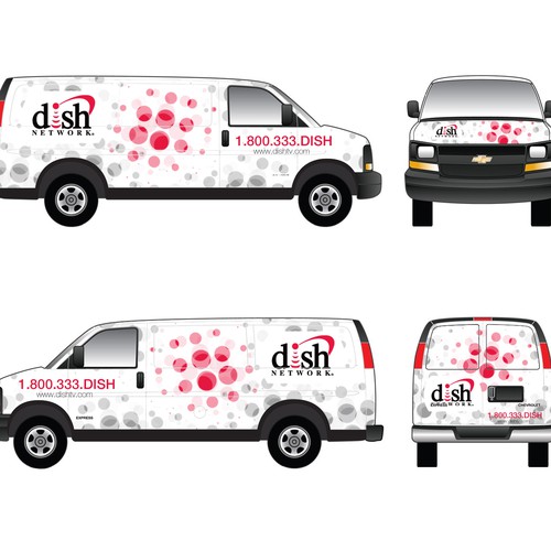 V&S 002 ~ REDESIGN THE DISH NETWORK INSTALLATION FLEET デザイン by Sidra