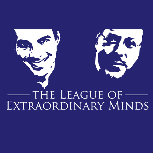 League Of Extraordinary Minds Logo Diseño de gDog