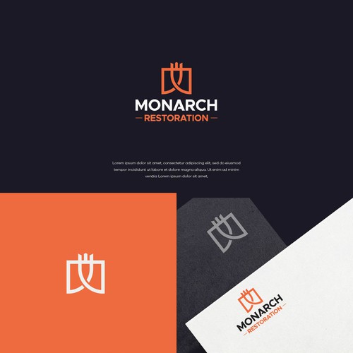 Design a modern clean logo package for a restoration company Design by Danny A