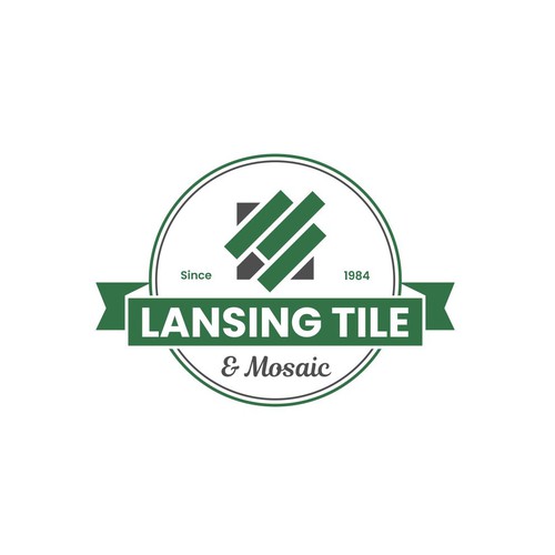 Lansing Tile & Mosaic Logo Update/Refresh for 40th Anniversary Year Design by sevenart99