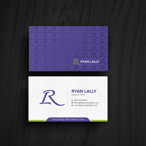 Design a magician's business card Design by kaylee CK