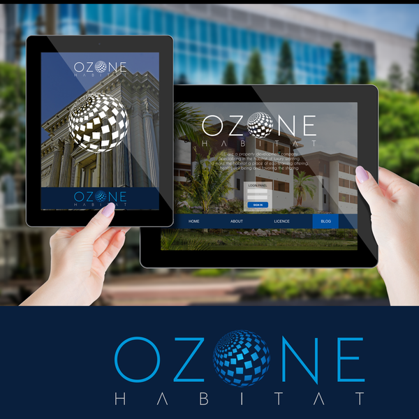 Diseño de cabaru titulado "OZONE habitat"