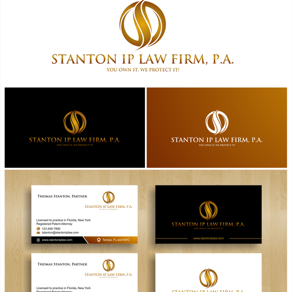 Design by AR ROSSl-16 titled "STANTON IP LAW FIRM"