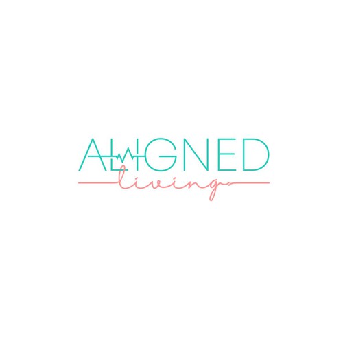 Modern yet simple logo. Think about how to play off of “aligned"- physical, mental, social health alignment Design by Cnofused