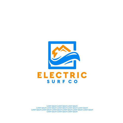 Electric Surf Co - design a fun lifestyle brand! Design by SPECTAGRAPH