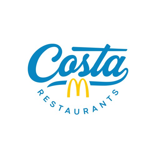 Logo for Costa Restaurants - McDonald's Design by rouf_art