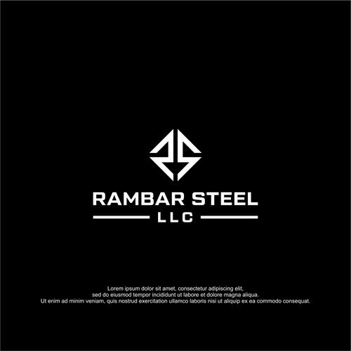 Minimalist Steel Framing Construction Design by ᶜˢ░ₒᵤᵣₐGraphic