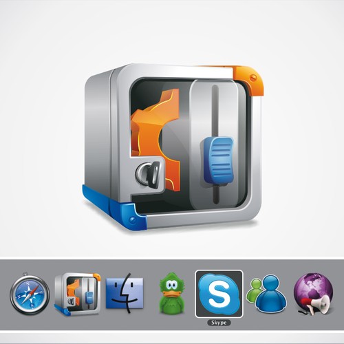 Icon for a mac graphics program Design by Yunr