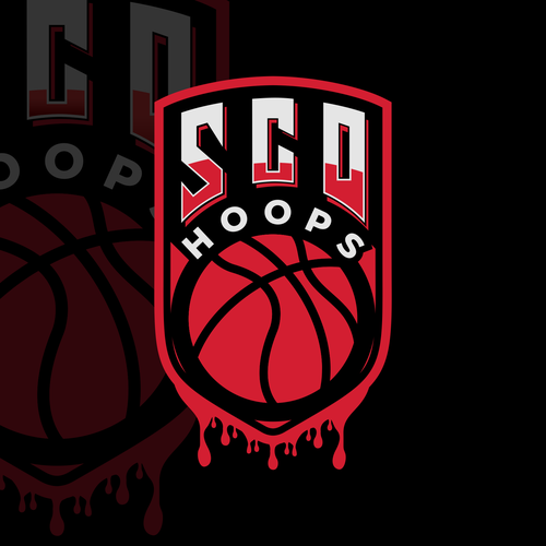 Basketball Logo for Team 'SCD Hoops' - Your Winning Logo Featured on Major Sports Network Design by arfi_▼