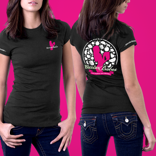 Blender babes t-shirt | Ropa o indumentaria contest | 99designs