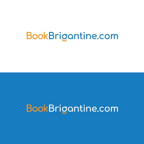 BookBrigantine.com Simple Vacation Rental Logo Design by anarisartwork