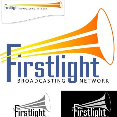 Hey!  Stop!  Look!  Check this out!  Dreaming of seeing YOUR logo design on TV? Logo needed for a TV channel: Firstlight デザイン by dmnhrly
