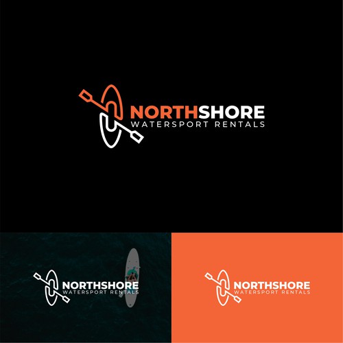 Kayak and Paddleboard Logo Contest Design by NigmaStudio