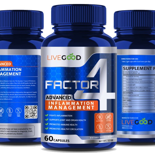 ***GUARANTEED PRIZE*** - LABEL DESIGN for SUPPLEMENT -*****NEW***** Design by R O S H I N