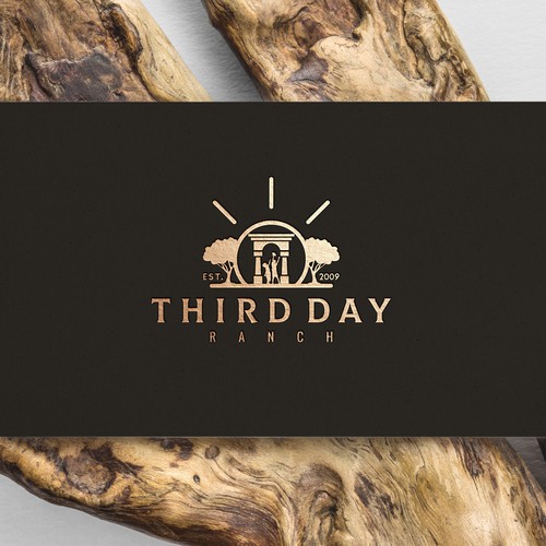 Capture essence of Texas ranch experience in new Third Day Ranch logo Diseño de naisigraf