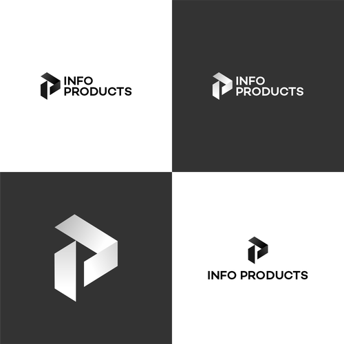 InfoProducts.com - Logo & Branding Design by Barokah_Desain