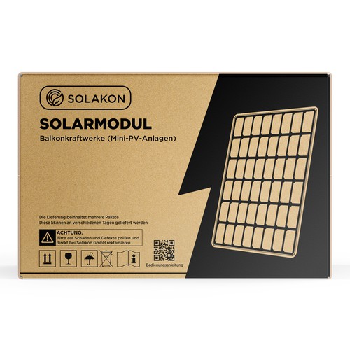 Create a nice Packaging Design for Solar Panels Design by Rajith Shantha