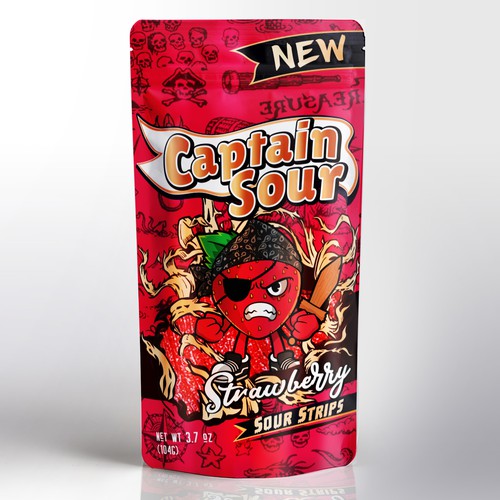 Piratefruits conquer the Candymarket! Diseño de Vasily ERA