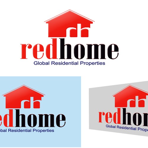 logo for Red Home Design réalisé par Johnqat93