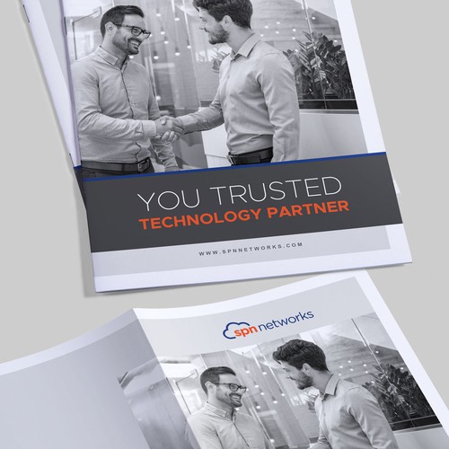 Technology Provider - Company Booklet Brochure Design by tumpa mistry