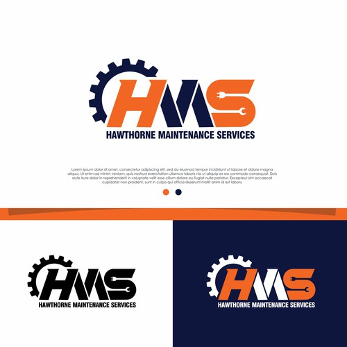 Design a logo for a maintenance company Design by Vera™