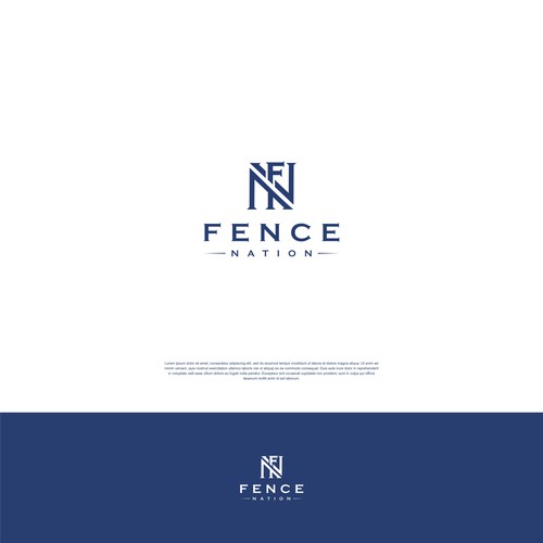 I need a strong logo for fence installation company. Design by lrasyid88