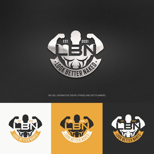 Need a Dope Logo For Men's Fitness Journal Design réalisé par azarnov