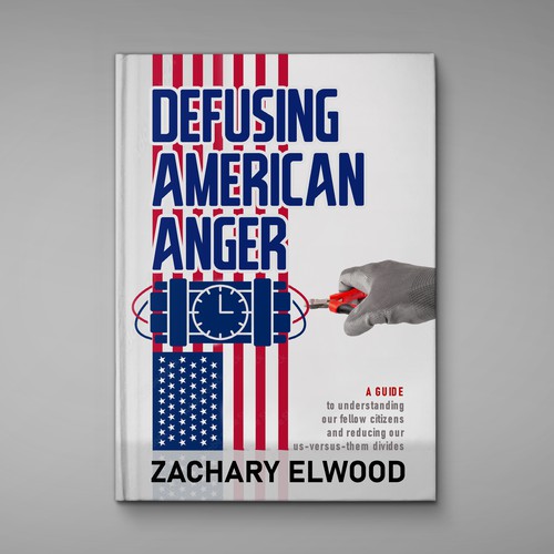 Cover for a book aimed at reducing American political anger Design by Pdot