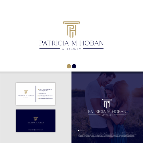 Raise The Bar - I need a powerful new logo and business card design for A Lady Lawyer Diseño de Rose85