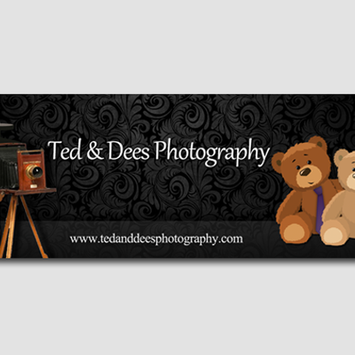 banner ad for Ted & Dees Photography Design by Adr!an..