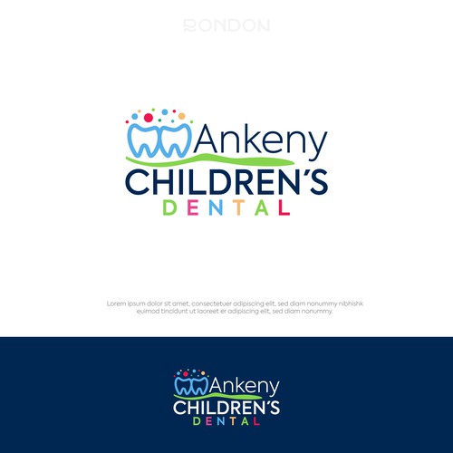 Design a new revamped logo for a pediatric dental office Diseño de Daniel Rondon