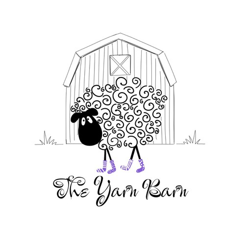 Design a logo for an amazing yarn shop! Design by Valentina Egina