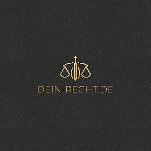 Logo for website of lawyer, social media, legal topics Design by knight brands™