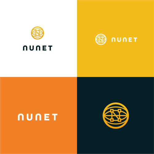 Logo design for NuNet the Primordial Soup for the Emergence of Superintelligence Design by Pedro Calheiros