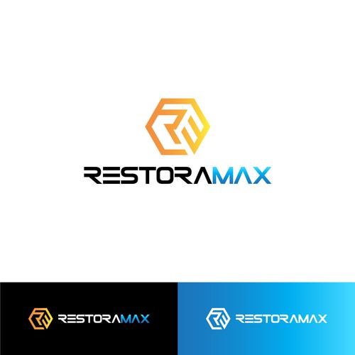 Restoration Company Branding. Design by RaccoonDesigns®